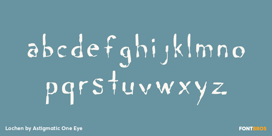 Lochen Font Poster #3