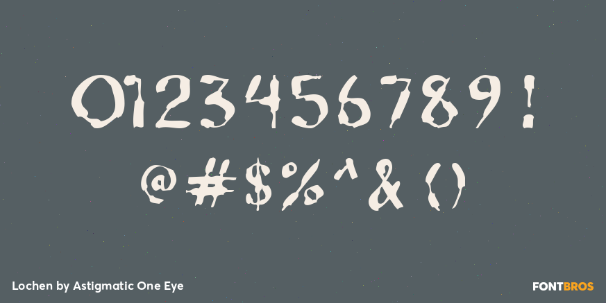 Lochen Font Poster #4