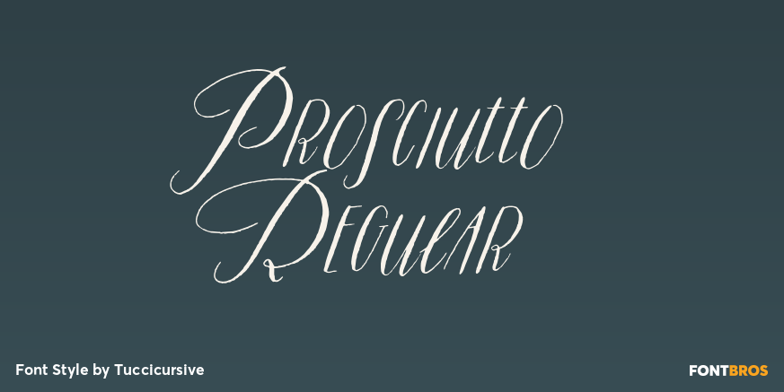 Prosciutto Regular Poster