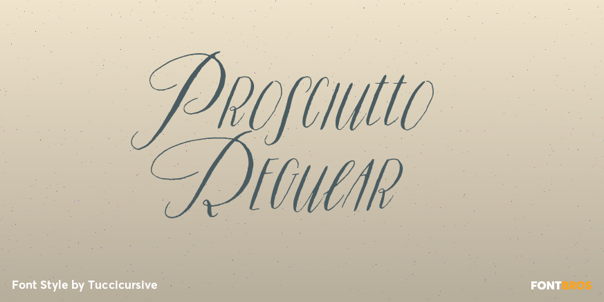 Prosciutto Regular Poster