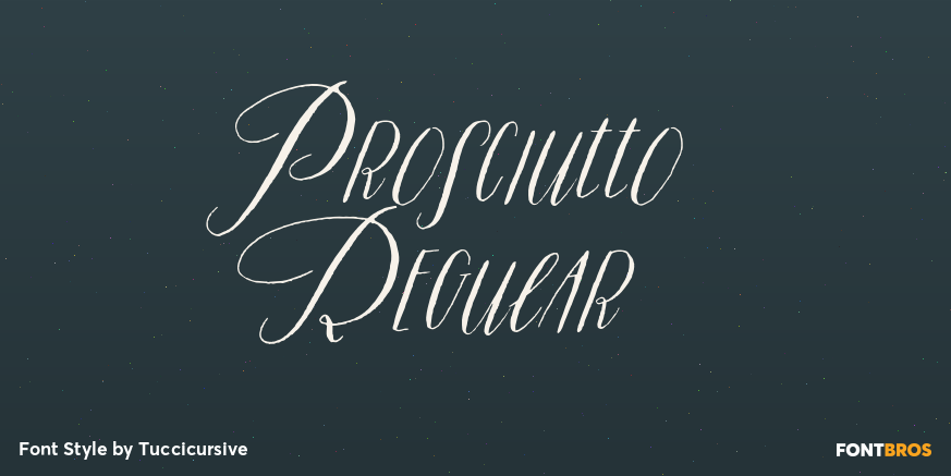 Prosciutto Regular Poster