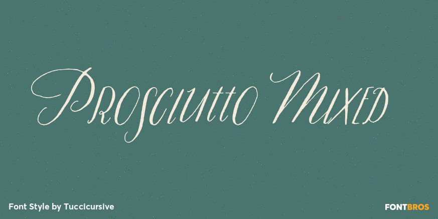 Prosciutto Mixed Poster