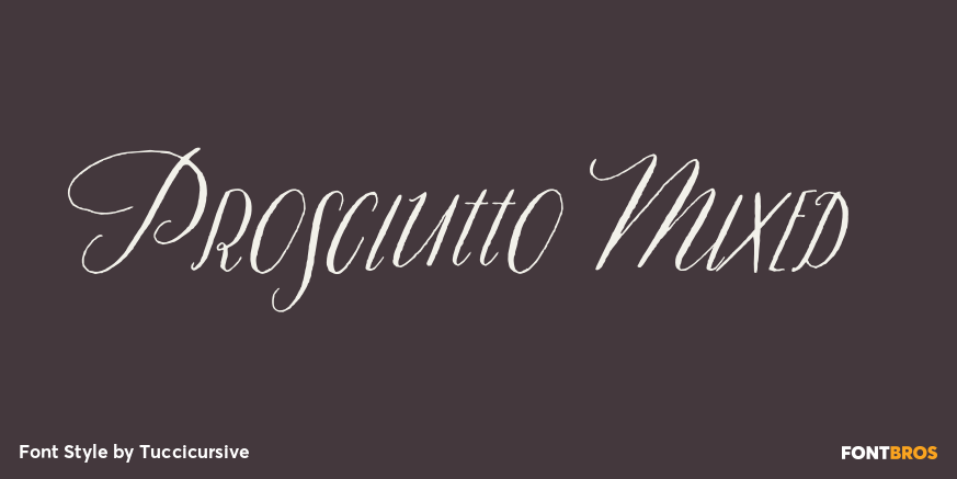 Prosciutto Mixed Poster