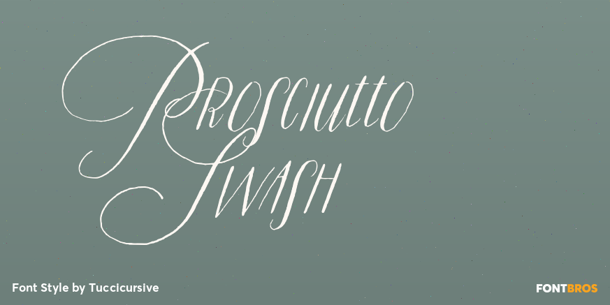 Prosciutto Swash Poster