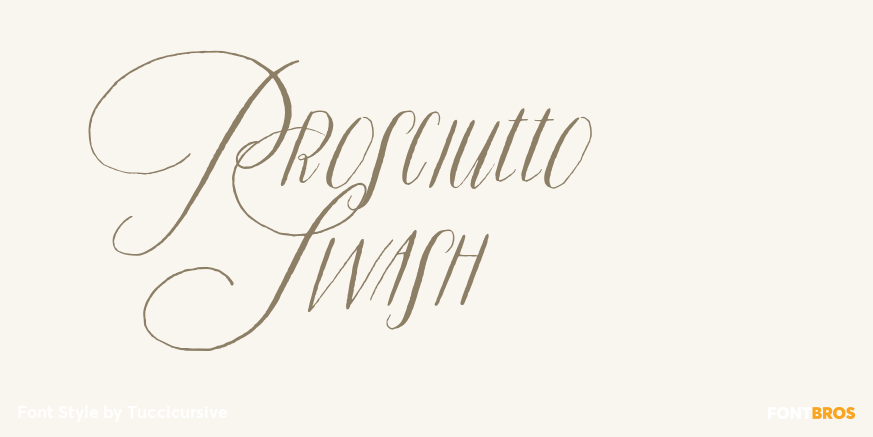 Prosciutto Swash Poster