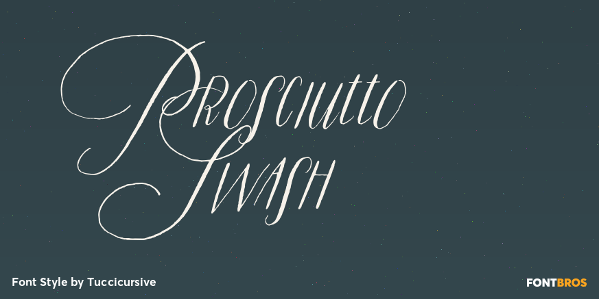 Prosciutto Swash Poster