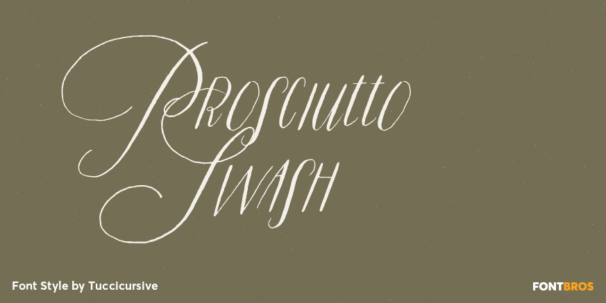 Prosciutto Swash Poster