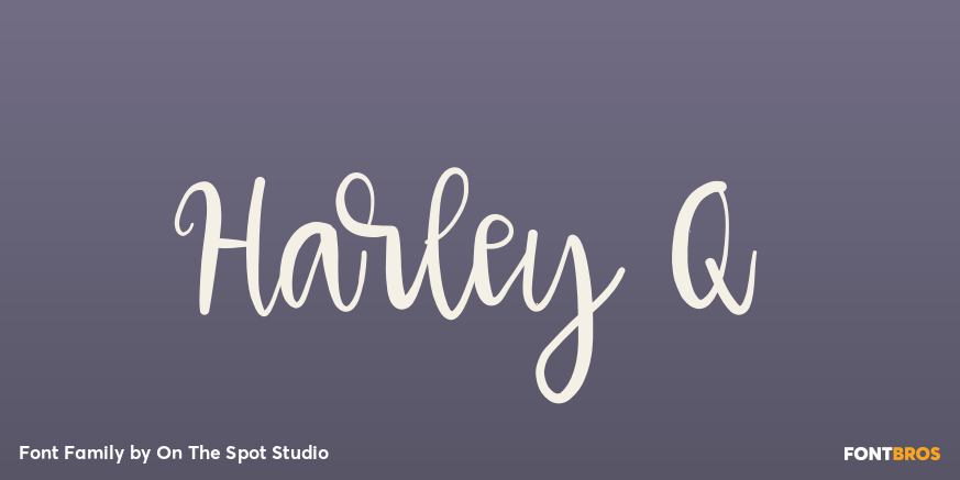 Harley Q Font Family