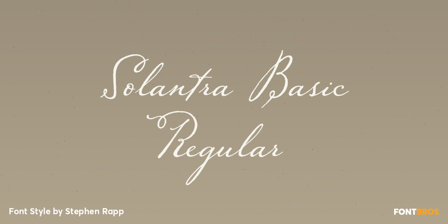 Solantra Basic Regular Poster