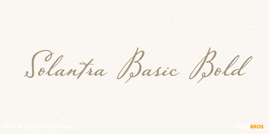 Solantra Basic Bold Poster