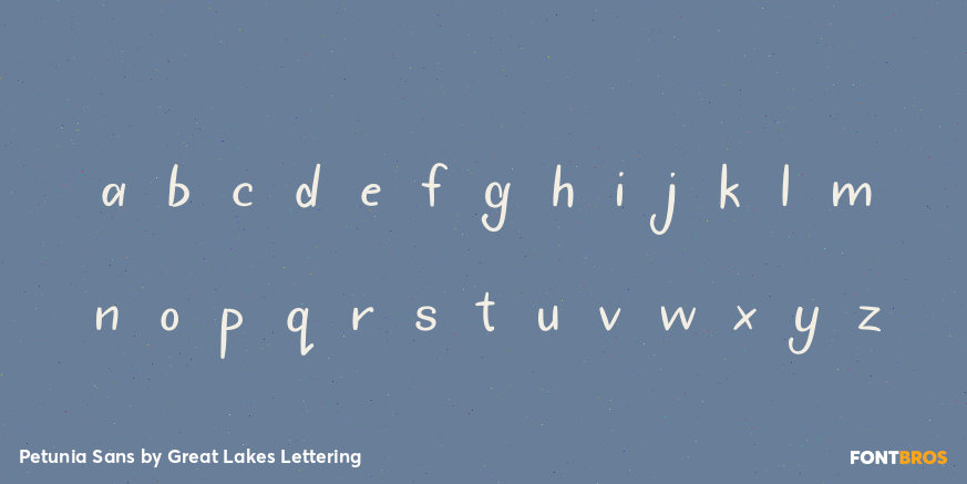 Petunia Sans Font Poster #3