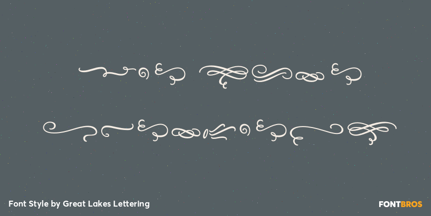 Pen Swan Ornaments Poster
