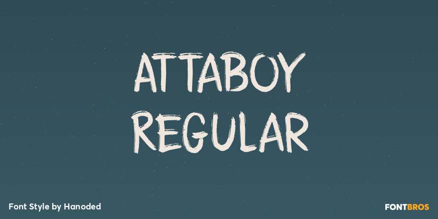 Attaboy Regular Poster
