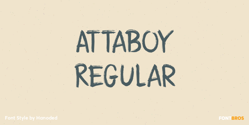 Attaboy Regular Poster