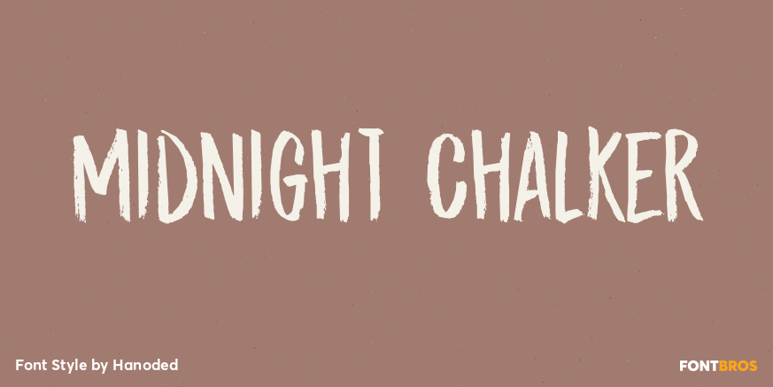 Midnight Chalker Poster