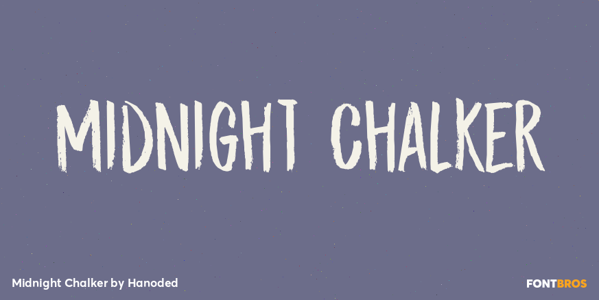 Midnight Chalker Poster