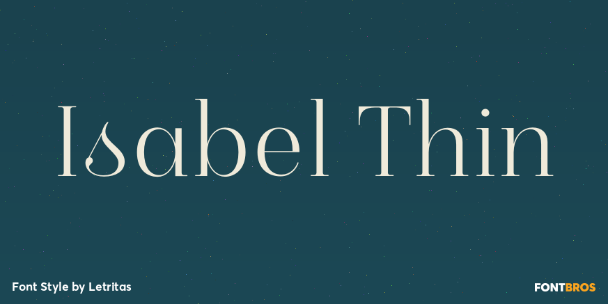 Isabel Thin Poster