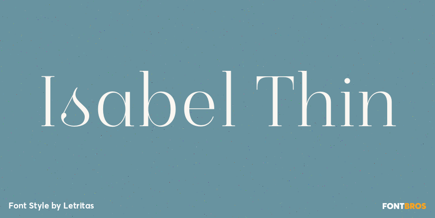 Isabel Thin Poster