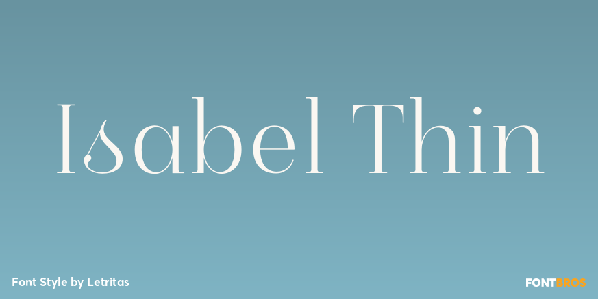 Isabel Thin Poster