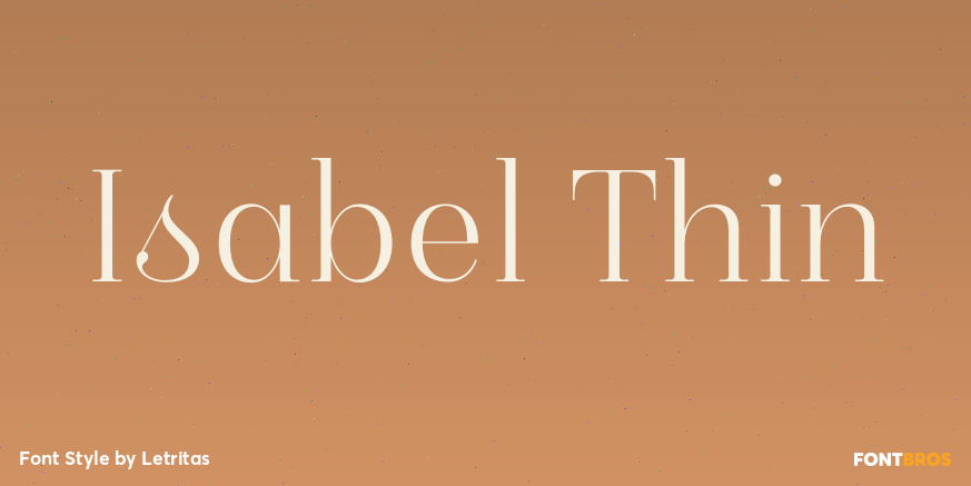 Isabel Thin Poster