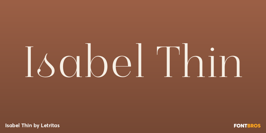 Isabel Thin Poster