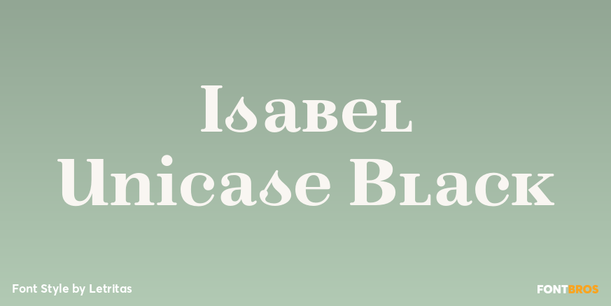 Isabel Unicase Black Poster