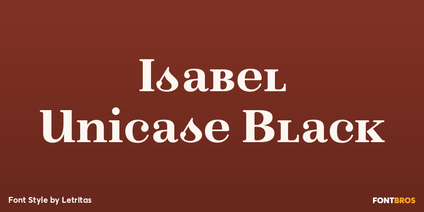 Isabel Unicase Black Poster