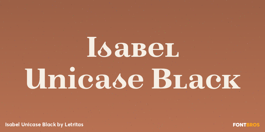 Isabel Unicase Black Poster