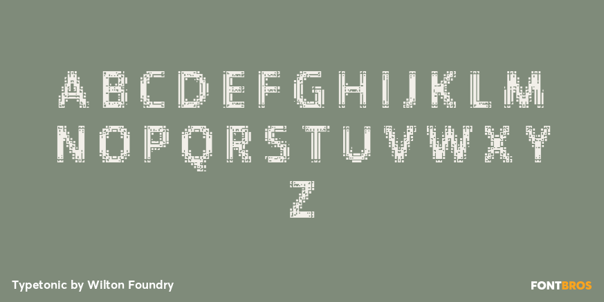 Typetonic Font Poster #1