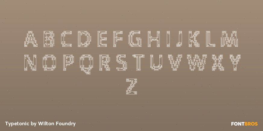 Typetonic Font Poster #1