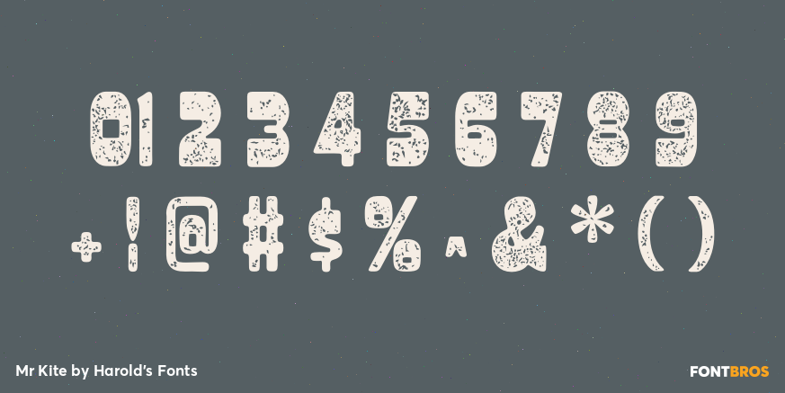 Mr Kite Font Poster #1