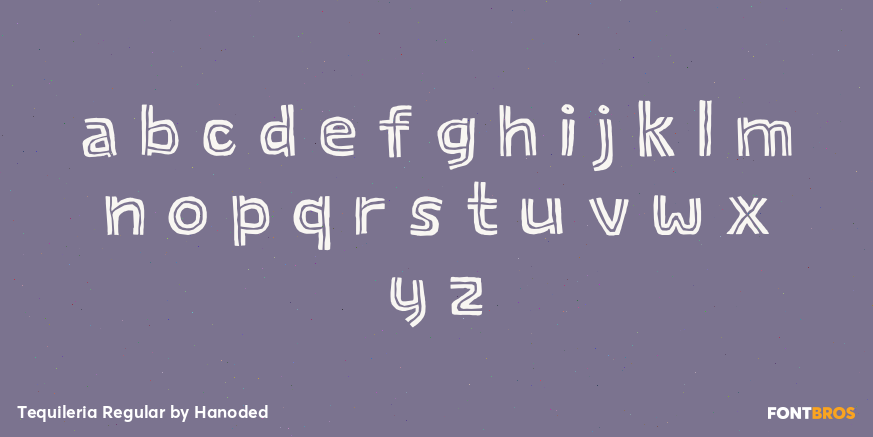 Tequileria Regular Font Poster #3
