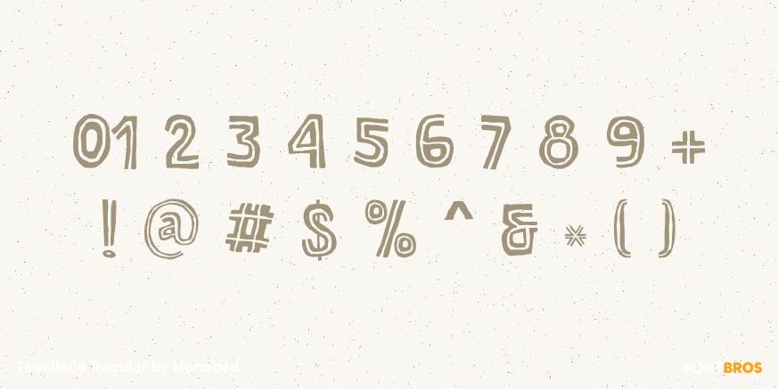 Tequileria Regular Font Poster #4