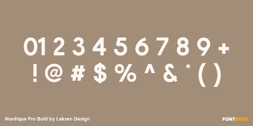 Nordique Pro Bold Font Poster #4