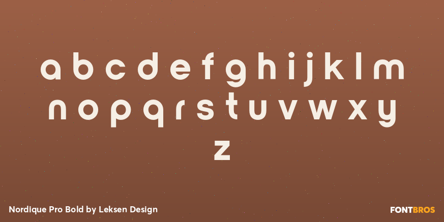 Nordique Pro Bold Font Poster #3