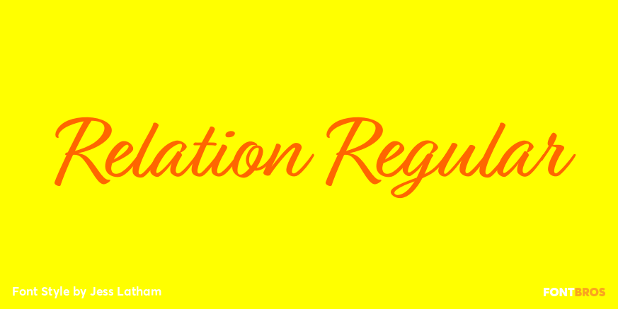 Relation Regular Poster