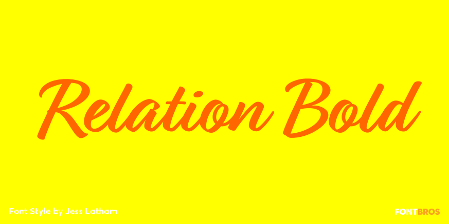 Relation Bold Poster