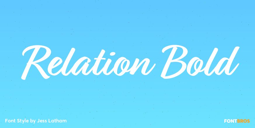 Relation Bold Poster