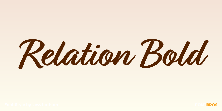 Relation Bold Poster