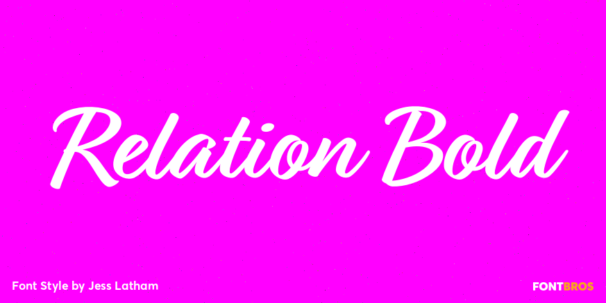 Relation Bold Poster