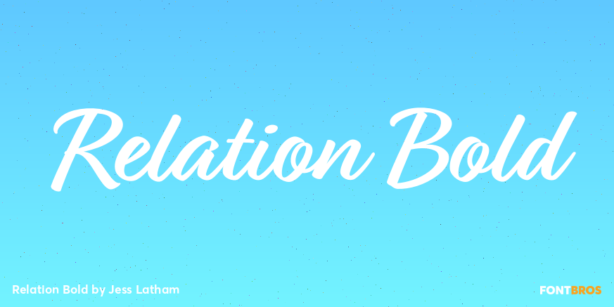 Relation Bold Poster