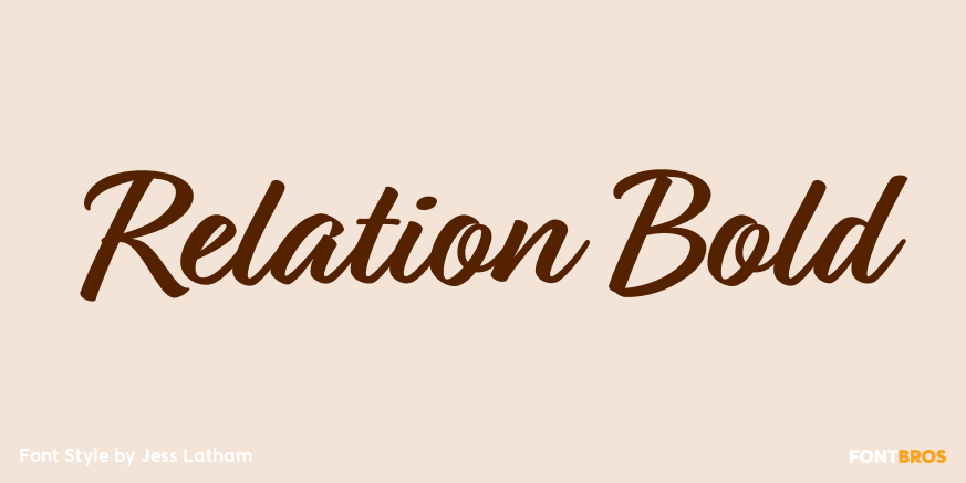 Relation Bold Poster