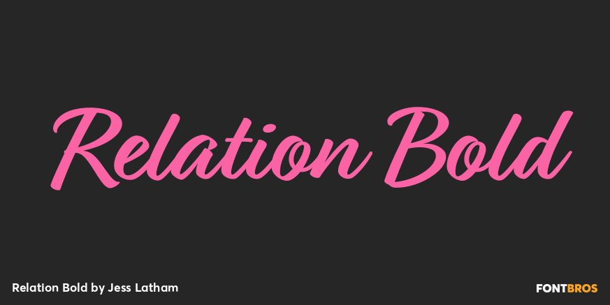 Relation Bold Poster