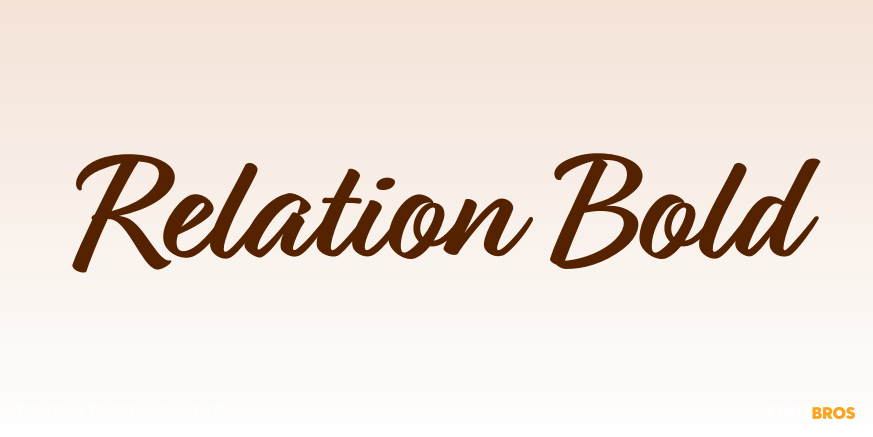 Relation Bold Poster