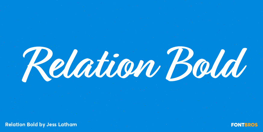 Relation Bold Poster