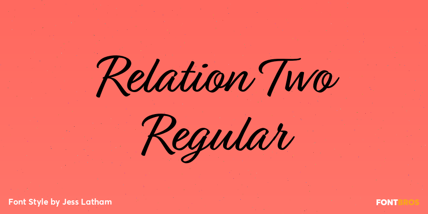 Relation Two Regular Poster