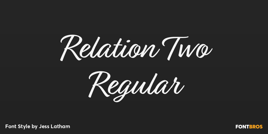 Relation Two Regular Poster