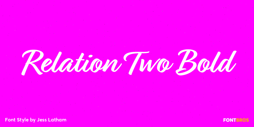 Relation Two Bold Poster