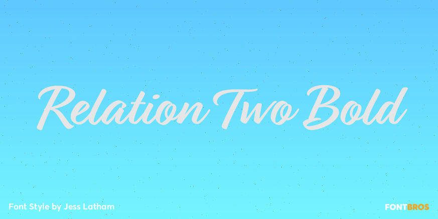 Relation Two Bold Poster