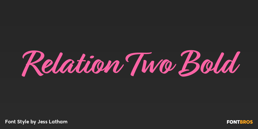 Relation Two Bold Poster